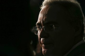 Renan Calheiros em entrevista na quarta-feira | F. R. POZZEBOM