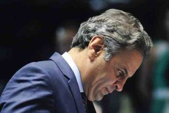 Senador mineiro Aécio Neves, do PSDB