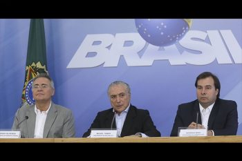 Renan, Temer e Maia, neste domingo