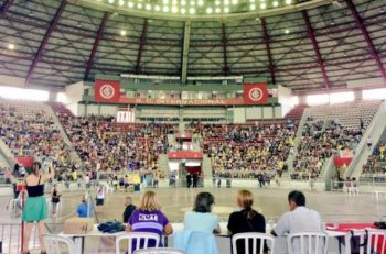 Categoria encerrou há pouco a assembleia realizada no Gigantinho em que decidiu pela paralisação