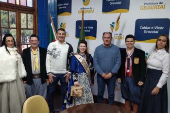 Carolina Gehres Moraes foi a segunda colocada durante a 51ª Ciranda Cultural de Prendas do Rio Grande do Sul