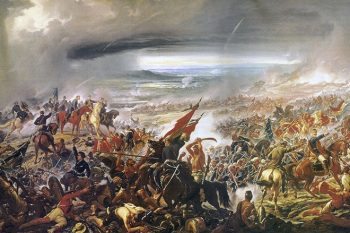 Adaptação da arte de Pedro Américo | Batalha de Avaí, Guerra do Paraguai