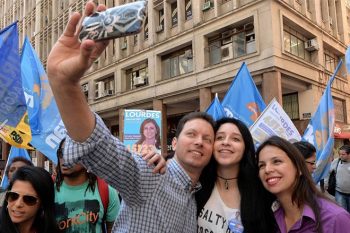O candidato tucano em Porto Alegre, Nelson Marchezzan Júnior
