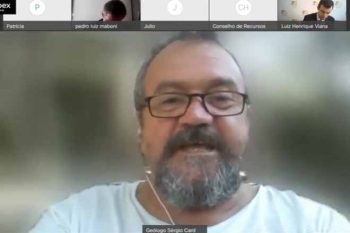 Sérgio Cardoso na reunião online