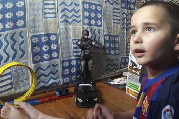 Artur, que em 21 de setembro completou cinco anos, voltou para casa domingo que passou e, agora, quer pizza