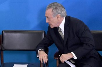 Temer após encontro com empresários | Foto CADU GOMES