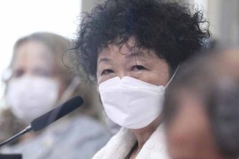 Médica Nise Yamaguchi na CPI | Foto JEFFERSON RUDY | Agência Senado