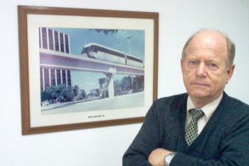 Oskar Coester nasceu em Pelotas, filho de imigrantes alemães. Inventor, requereu a patente do aeromóvel no final da década de 70. Foto: Divulgação