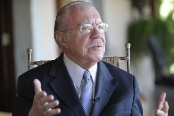 O ex-presidente e ex-senador José Sarney, em 2015 | Foto JEFFERSON RUDY