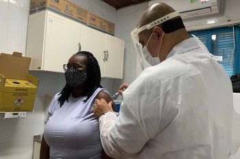 Aplicação das doses nos moradores do Quilombo Manoel Barbosa ocorreu na USF Santa Cecília