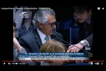 Senadores decidem se acusações contra Dilma são procedentes