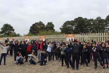 Alunos da Escola São Francisco visitaram o Ecoponto Ciprestes