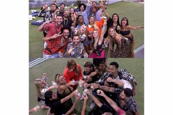 Fotos de festa no BBB 21