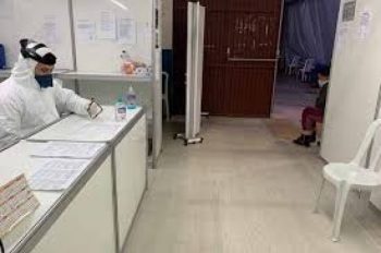 Hospital de Campanha de Cachoeirinha funciona no ginásio municipal da Fátima