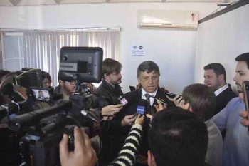 Presidente da Agas, Antônio Cesa Longo, comemorou agora à tardinha expectativa de fechamento de negócios na ordem de quase R$ 540 milhões, um recorde histórico alcançado pela Expoagas 2019