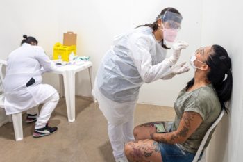 Atendimento começou na manhã desta terça-feira em quatro pontos da cidade de Canoas. Foto: Divulgação