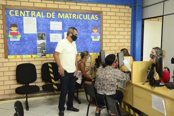 Quem perdeu o primeiro período de inscrição da Pré-escola para o ano letivo de 2022 poderá se inscrever na Central de Matrículas