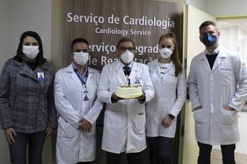 Louise Chagas, Fernando Issa, Paulo Leães, Cíntia Valandro e Andrews Fontinelli
