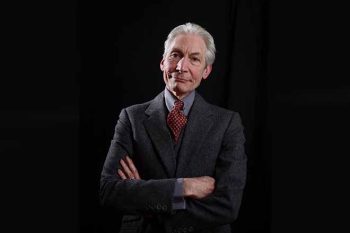 Foto foi divulgada no perfil dos Rolling Stones em nota de confirmação da morte de Charlie Watts