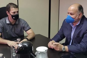 Reunião de Dr. Levi com Roger Correa teve como foco o estreitamento das relações entre os poderes Legislativo e Executivo