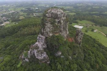 Morro Itacolomi, beleza natural de Gravataí e do Rio Grande do Sul | Foto DRONE GRAVATAÍ