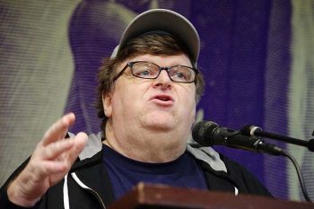 Michael Moore, cineasta, diretor de documentários como Fahrenheit: 11 de setembro