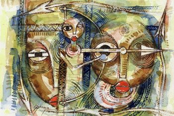 Arte por Samson Ssenkaaba | Sagitarius