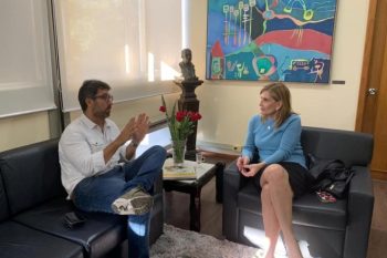 Marcos Daniel e a vereadora da capital, Mônica Leal, deve ser o nome indicado pelo partido ao governo. Foto: Reprodução Facebook