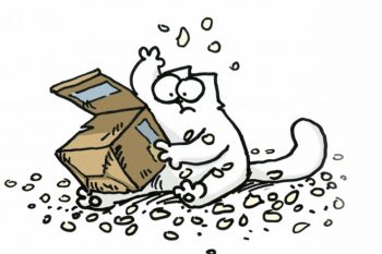 Arte por Simons Tofield | Simons Cat | Conheça em simonscat.com