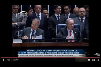 Sessão histórica acontece agora no Senado