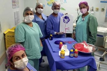 A Árvore da Vida é o desenho original da placenta que vai para o papel e pode ser posteriormente emoldurado
