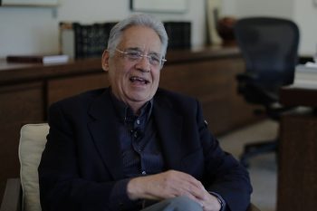 Fernando Henrique Cardoso, ex-presidente da República