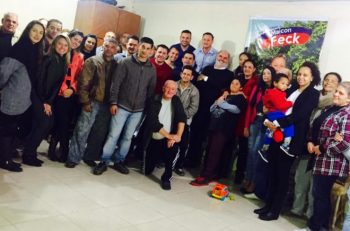 Bordignon e Ávila estavam juntos na casa do Feck