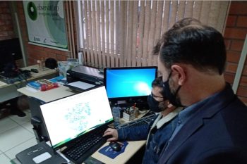 Delegado Emerson Wendt no Observatório de Segurança: números mostram queda na criminalidade da cidade. Foto: Arquivo RB
