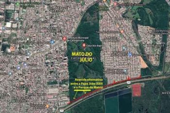 O prefeito de Cachoeirinha, Miki Breier (PSB), reúne a imprensa, assessores e convidados para dizer, nesta sexta-feira, o que vai acontecer com o Mato do Júlio