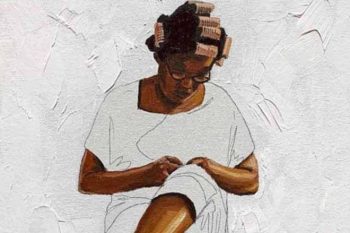 Pintura do artista plástico Robinho Santana