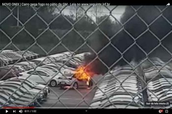 Recall não tem relação com incêndio de Onix no pátio da GM de Gravataí, que revelamos com exclusividade em 2019