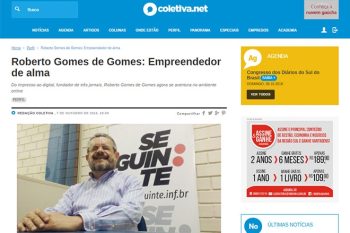 O perfil de Roberto Gomes está no coletiva.net