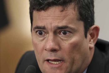 Sérgio Moro, quando ministro de Bolsonaro | Foto MARCOS CORRÊA | PR