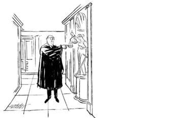 Adaptação da arte de Mischa Richter | New Yorker Cartoon