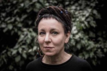 Olga Tokarczuk, em Cracóvia, na Polônia