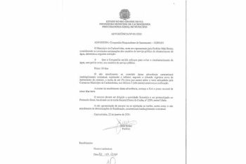 Medida, que pode virar multa, busca acabar com as constantes interrupções no fornecimento de água