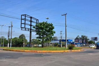 Praça fica no Distrito Industrial de Cachoeirinha