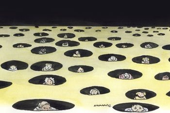 Imagem por Andrzej Krauze