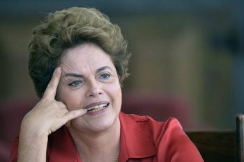 Dilma Rousseff em entrevista no dia 18 | Foto CADU GOMES