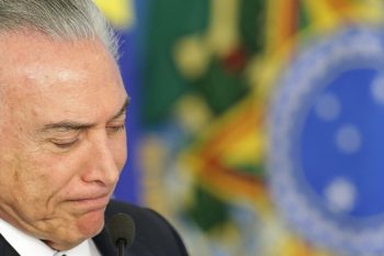 Michel Temer, presidente interino | Foto ERALDO PERES