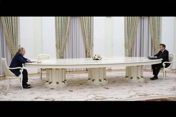 Putin e Macron | Foto KREMELIN