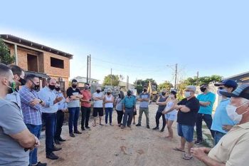 Obra na rua Ouro Fino, bairro Parque Florido, é projetada para ser concluída em maio