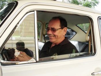 O colecionador Beto, no Volks TL 1974, trilha o caminho para ser vice de Marco Alba