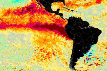 El Niño já está no limiar de muito forte intensidade / NASA